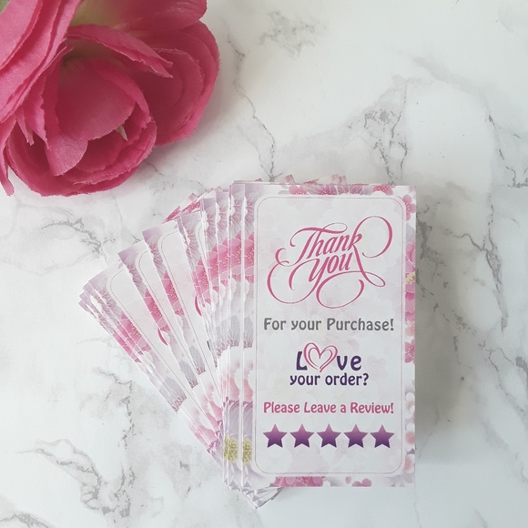 30 Thank you Assorted Cards - Picture 6 of 7